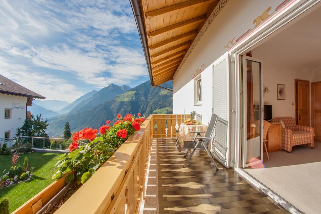 Pension Verdinserhoehe Schenna Bagian luar foto