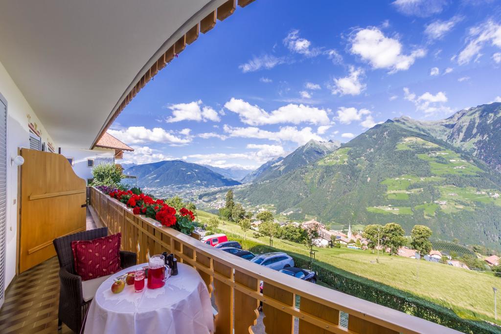Pension Verdinserhoehe Schenna Bagian luar foto